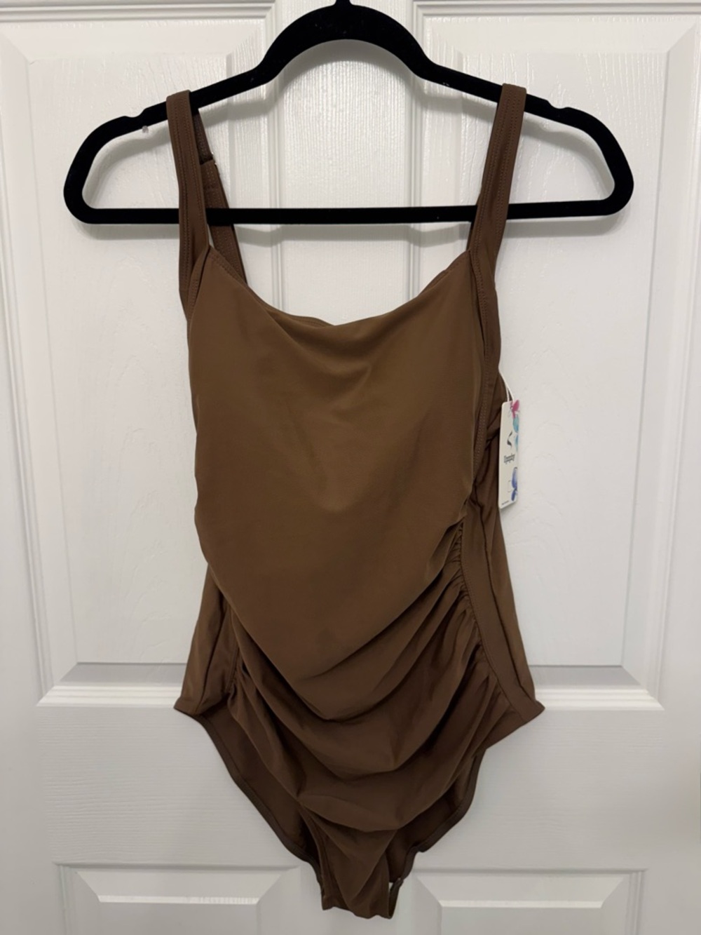 One Piece Swimsuit- Brown